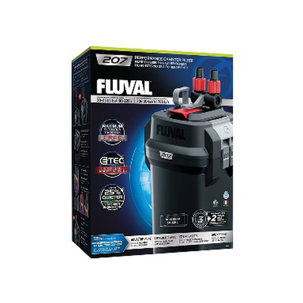Fluval 207 Performance Canister Filter - Biotope Lebanon