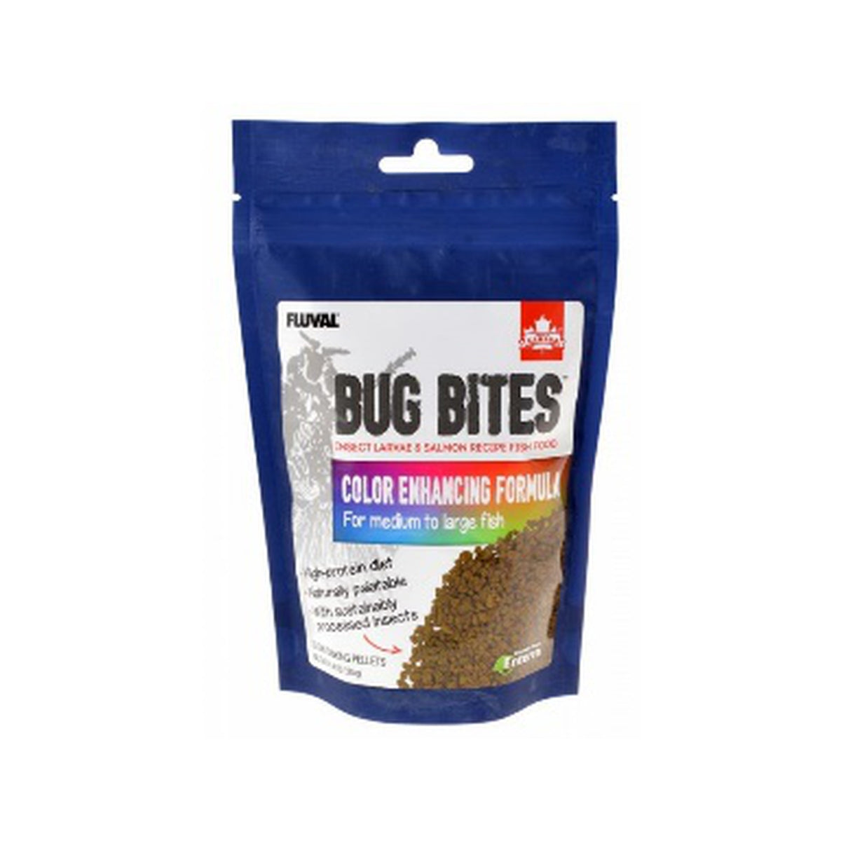 Fluval Bug Bites Color Enhancing Granules 125 g - Biotope Lebanon