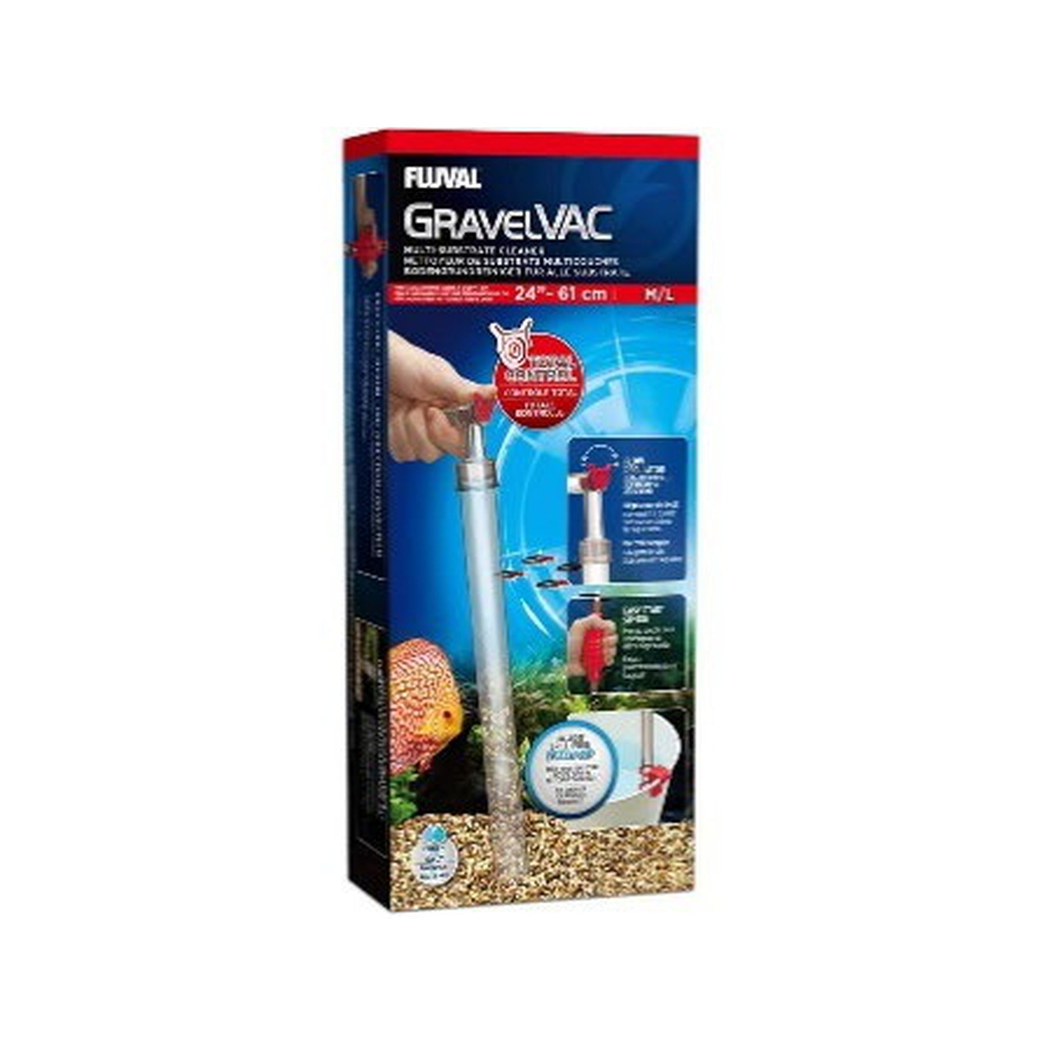 Fluval Gravel Vac M/L 60 cm - Biotope Lebanon